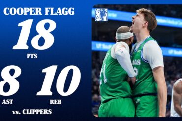 Cooper Flagg (18 PTS 10 REB 8 AST) vs. Los Angeles Clippers | March 21, 2026