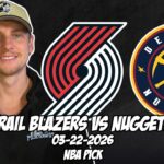 Portland Trail Blazers vs Denver Nuggets 3/22/26 NBA Free Picks & Prediction | NBA Betting Tips