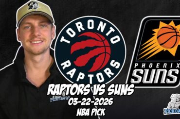 Toronto Raptors vs Phoenix Suns 3/22/26 NBA Free Picks & Prediction | NBA Betting Tips