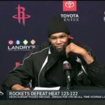 Houston Rockets Postgame: Kevin Durant Talks Passing Michael Jordan