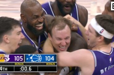 Luke Kennard Hits Game-Winning 3 for Lakers vs. Magic 🚨