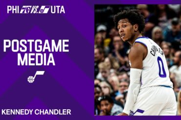 Kennedy Chandler recounts a whirlwind weekend after signing with the Utah Jazz