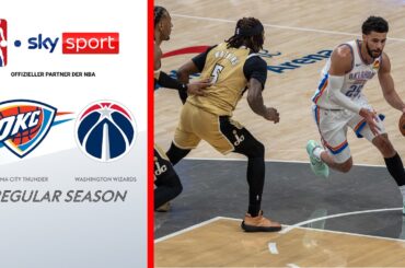Tumulte in Washington | Oklahoma City Thunder @ Washington Wizards | NBA Highlights