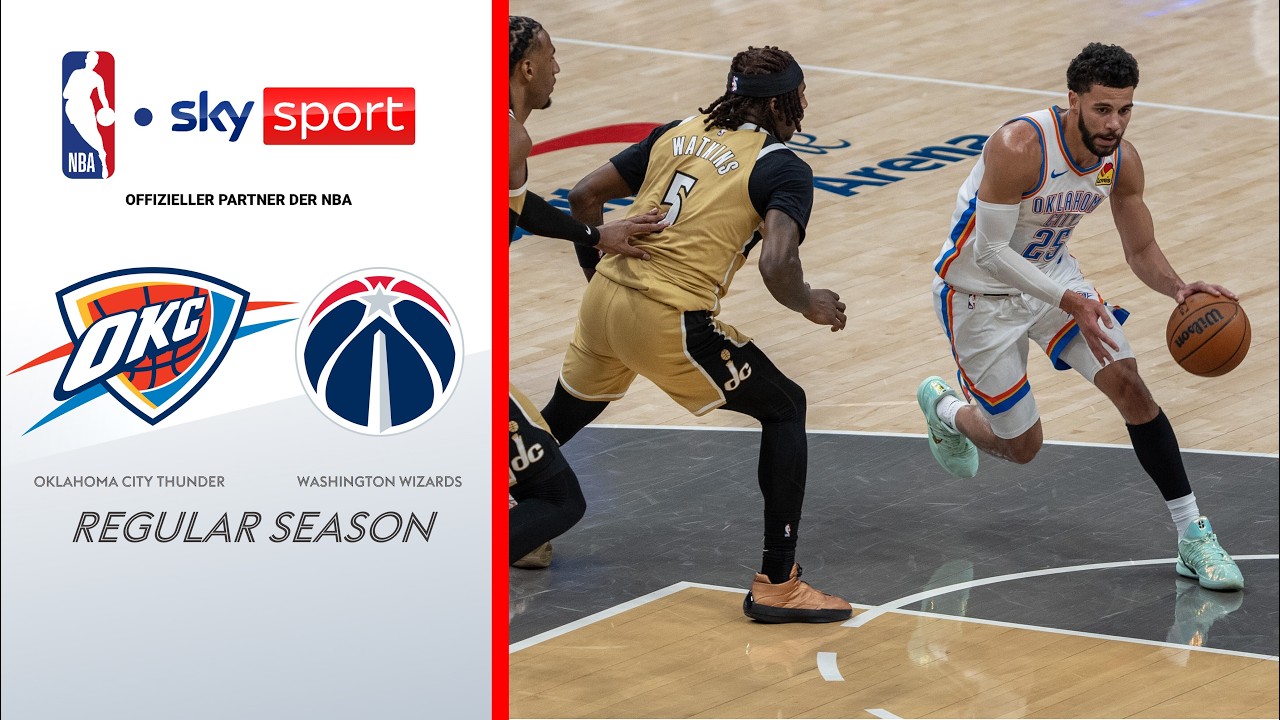 Tumulte in Washington | Oklahoma City Thunder @ Washington Wizards | NBA Highlights