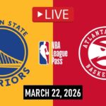 NBA LIVE! Golden State Warriors vs Atlanta Hawks | Mar. 22, 2026 | Hawks vs Warriors NBA LIVE 2K26