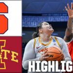 Round of 64: Syracuse Orange vs. Iowa State Cyclones | Full Game Highlights | NCAA Tournament
