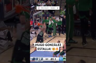 ¡Volcada con toque español! 🇪🇸🔥