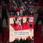 AMEN THOMPSON WINS IT 🤯🤯🤯 🚨