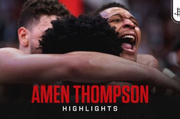 Amen Thompson (24 points) Highlights vs. Miami Heat