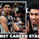 Dylan Harper on First Career Start and Embracing His Role on the Team