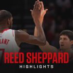 Reed Sheppard (23 points) Highlights vs. Miami Heat