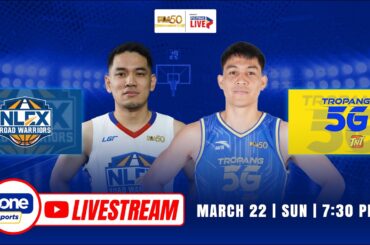 LIVE: NLEX vs. TNT | PBA 50 COMMISSIONER’S CUP | MARCH 22, 2026
