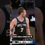 PUT IT ON AN ICE CREAM CONE 🍦 #nba #spurs #victorwembanyama #lukekornet 📺 FanDuelSNSW