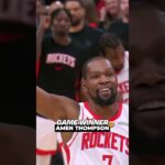AMEN THOMPSON GAME WINNER  #rockets