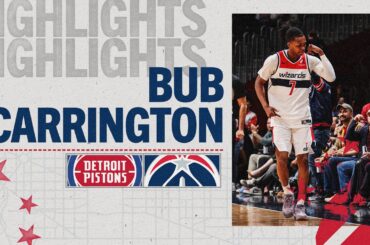 Bub Carrington Scores 30 points vs. Detroit Pistons | Game Highlights