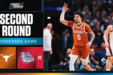 Texas vs. Gonzaga - Second round NCAA tournament extended highlights