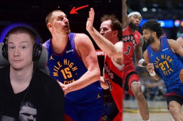 CRAZY ENDING! Reacting to Nuggets vs Raptors!