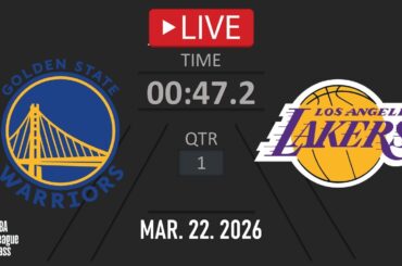 NBA LIVE NOW! Golden State Warriors vs Los Angeles Lakers | Mar. 22, 2026 | Lakers vs Warriors 2K26