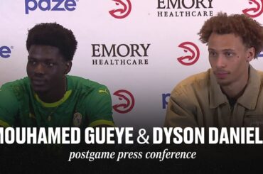 Hawks vs. Warriors Postgame Press Conference: Mouhamed Gueye and Dyson Daniels