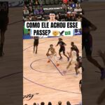 Gui Santos com olhos de águia pelos Warriors! 🦅🇧🇷 #nba #shorts