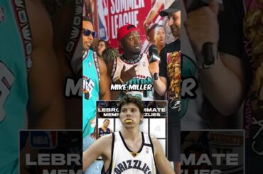 Grizzlies Fans SLAM DUNK LeBron Teammate Trivia!💯