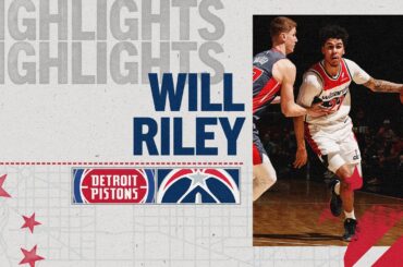 Highlights: Will Riley Scores 21 Points vs. Detroit Pistons | 03.17.26
