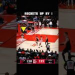 PART 2 - Durant Misses, Amen Tips It In…🤯 Wild Ending Heat at Rockets #nba #shorts