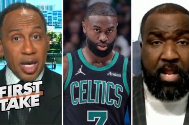 FIRST TAKE | Celtics look like the team to beat in the East after Brown’s performance - Perk to SAS