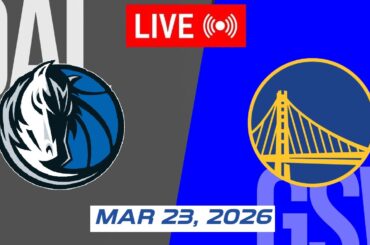 NBA LIVE! Golden State Warriors vs Dallas Mavericks | March 23, 2026 | 2026 NBA Season Live 2K