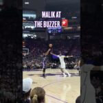 strictly buckets. Malik finished the first quarter with 12 PTS shooting a perfect 4/4 from downtown.