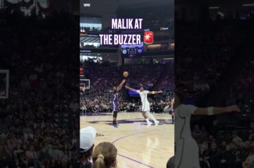 strictly buckets. Malik finished the first quarter with 12 PTS shooting a perfect 4/4 from downtown.