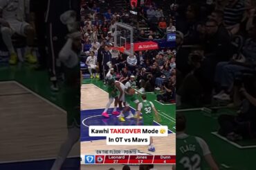 Kawhinator terminates the Mavs 🤖