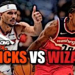 NEW YORK KNICKS VS WASHINGTON WIZARDS LIVE PLAY BY PLAY! | WATCH ALONG W/ CK2K