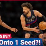 HOLD THE LINE: Can Detroit Pistons PREVAIL Without Cade Cunningham & Secure the 1 Seed?