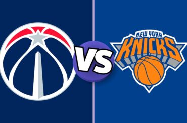 Washington Wizards vs New York Knicks NBA Live Play By Play Scoreboard 3/22/26