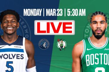 Minnesota Timberwolves at Boston Celtics | Regular Season | [OFFICIAL LIVE STREAM]