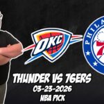 Oklahoma City Thunder vs Philadelphia 76ers 3/23/26 NBA Free Picks & Prediction | NBA Betting Tips