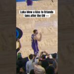 Luka trolling the Magic crowd 😭