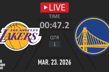 NBA LIVE! Golden State Warriors vs Los Angeles Lakers | Mar. 23, 2026 | Lakers vs Warriors 2K26