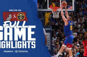 Denver Nuggets HOME WIN vs. Portland Trail Blazers | Toyota Game Recap 📺