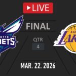 NBA LIVE! Los Angeles Lakers vs Charlotte Hornets | Mar. 22, 2026 | Hornets vs Lakers NBA LIVE 2K26