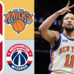 Washington Wizards vs New York Knicks | Mar 22 2026 | NBA TODAY