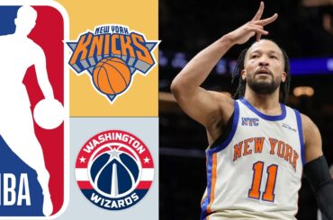 Washington Wizards vs New York Knicks | Mar 22 2026 | NBA TODAY