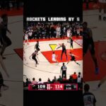 PART 1 - Durant Misses, Amen Tips It In…🤯 Wild Ending Heat at Rockets #nba #shorts