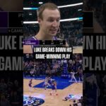 Luke walks us through the GAME-WINNER #lakers