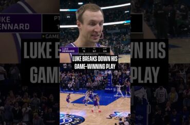 Luke walks us through the GAME-WINNER #lakers