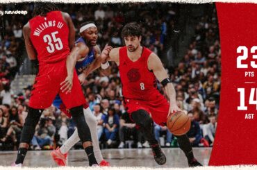 Deni Avdija With A Career-High 14 Assists @ Denver Nuggets | Portland Trail Blazers | March 22, 2026