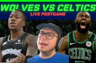 LIVE POSTGAME | Minnesota Timberwolves vs Boston Celtics