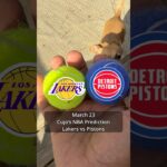 Cujo’s NBA Picks | Los Angeles Lakers vs Detroit Pistons 🏀 03-23-2026 #CujoCatches