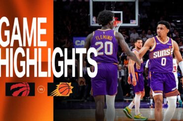Phoenix Suns beat Toronto Raptors in full-team effort | Game Highlights 3-22-26